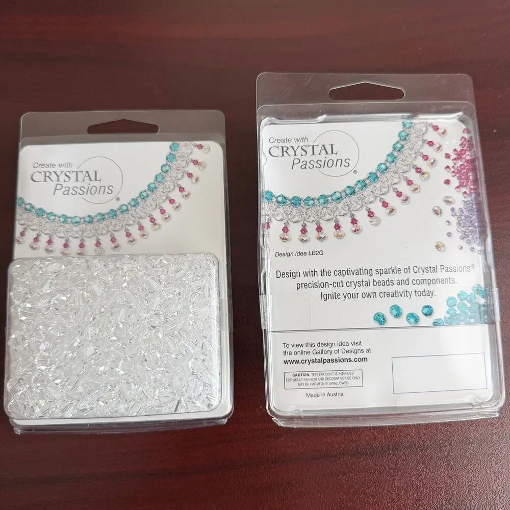 288 pcs, 8mm Xilion Bicone (5328), Swarovski Crystal Passions, Clear, Austria